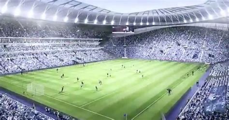 Tottenham Release Footage Of World First Retractable Pitch For Nfl