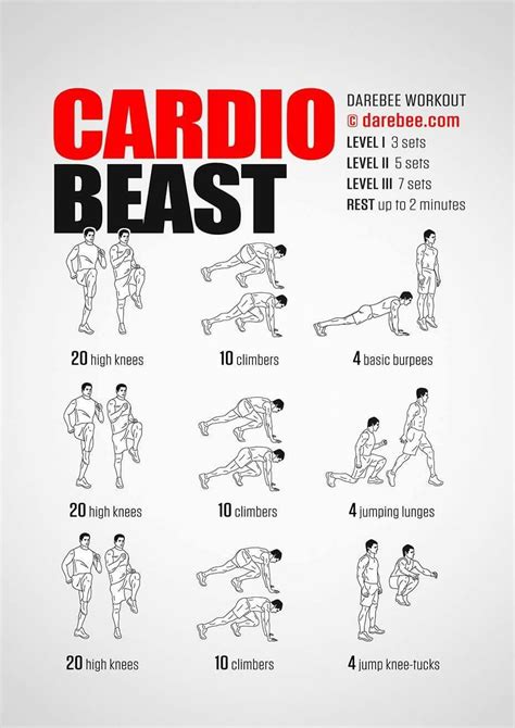 Pin By ALLAN JONES On Fitness Workouts Beast Workout Gym Workout Tips Beginners Cardio