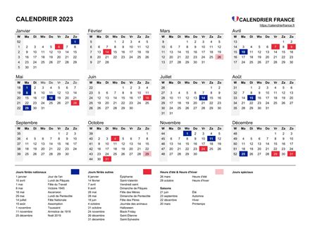 Calendrier 2023 The Imprimer Calendrier