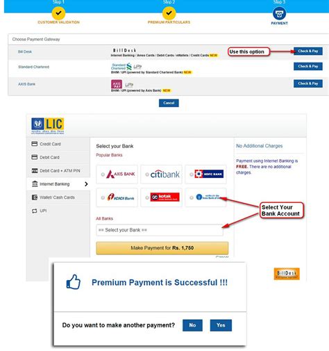 Now stop worrying about the large. Pay LIC Premium Without Registration | Everything you need to know - Insurance Funda