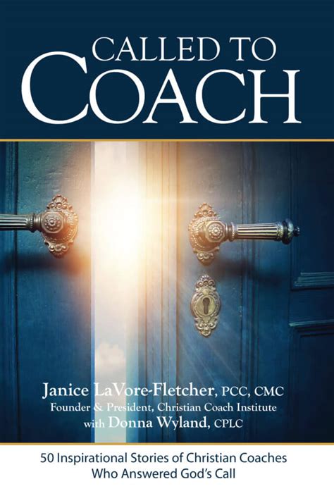 Called To Coach Book Christian Coach Institute
