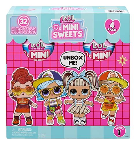 Lol Surprise Loves Mini Sweets Dolls Paquete De 4 Muñecas Jolly