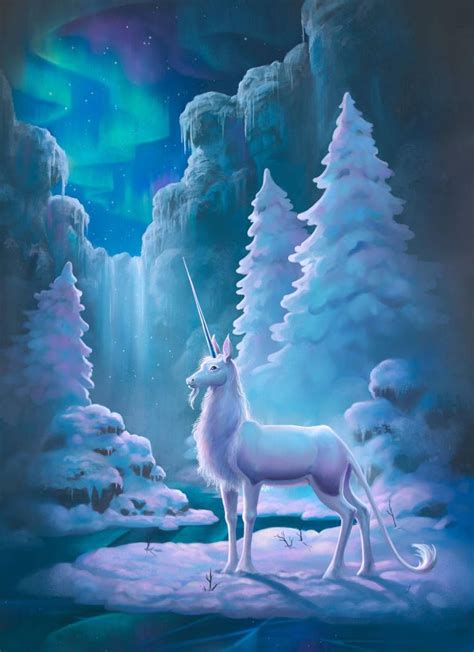 Winter Unicorn By Valyavande On Deviantart