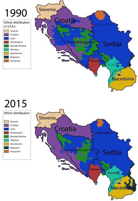 Disintegration Of Yugoslavia Vivid Maps Map History Geography