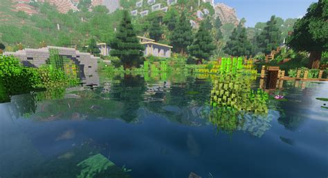Enjoying The Day Off By The Local Pond Rminecraft