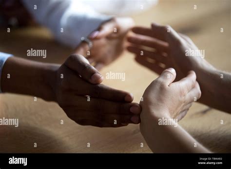 Join Hands Circle High Resolution Stock Photography And Images Alamy
