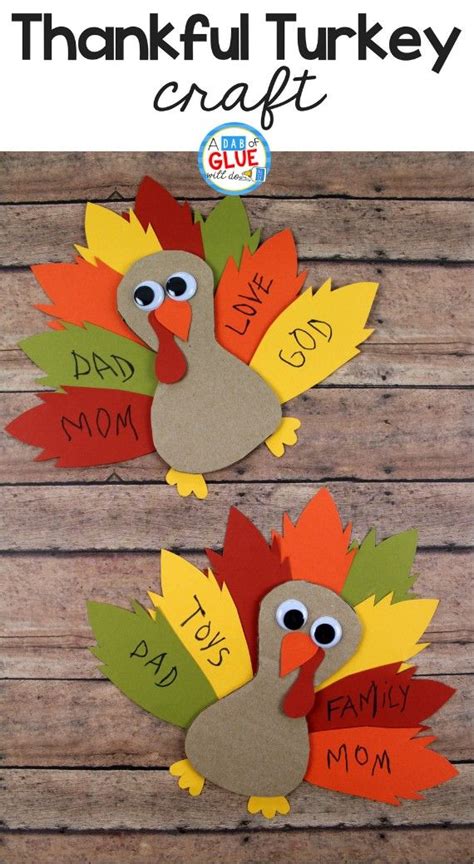 Have you ever seen a child smooth cool finger paint over a sheet of paper with both hands, pulling her fingertips through the paint to make squiggles? Thanksgiving Craft Ideas for Kids | Easy thanksgiving ...