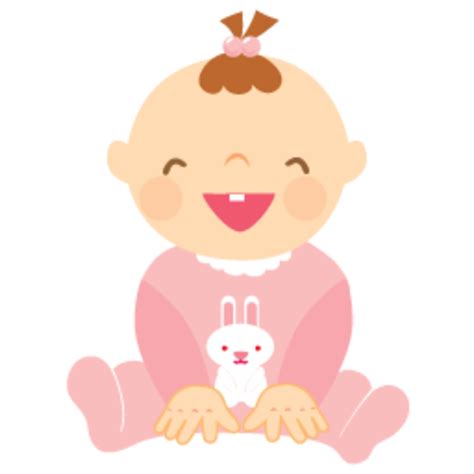 Baby Girl Laughing 256 Free Images At Vector Clip Art