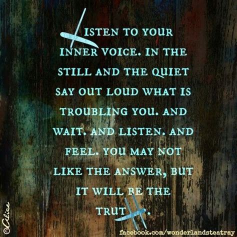 Listen To Your Inner Voice Live Laugh Love Inner Voice