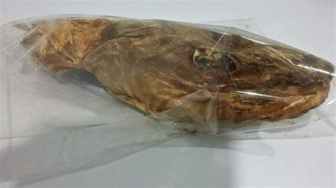 Dried Stockcod Fish Head Whole 500g Ugonwas