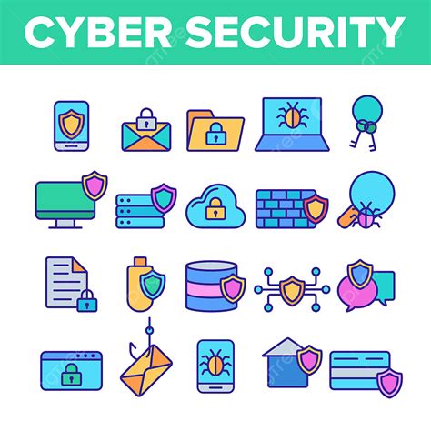 Global Cyber Security Vector Png Images Cyber Security Vector Thin