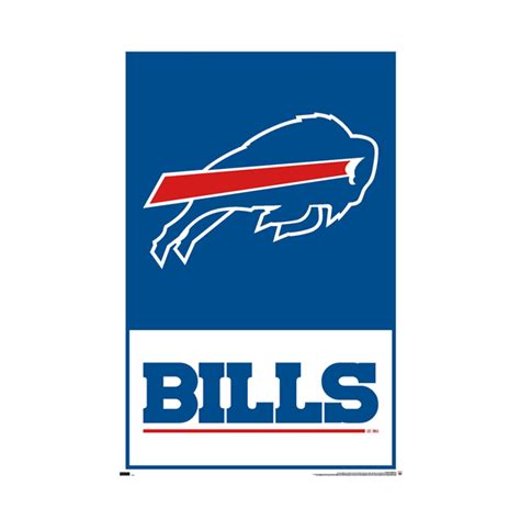 Nfl Buffalo Bills Logo 21 Athena Posters