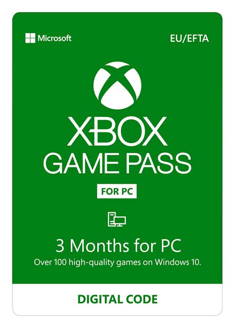 Xbox Game Pass For Pc 3 Months Game