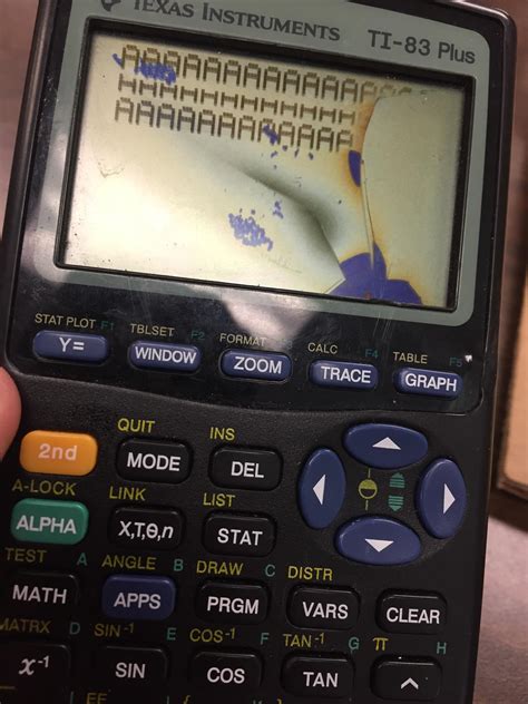 My Broken Calculator Looks Like Its Screaming In Pain Rfunny