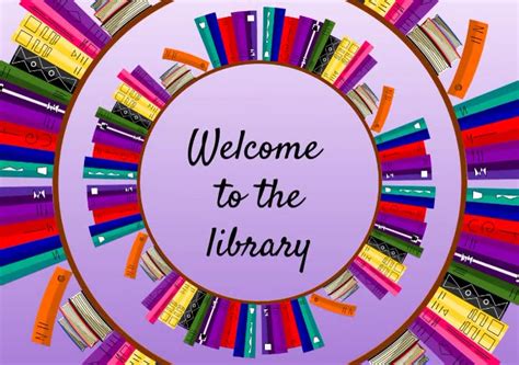 Welcome To The Library Template Postermywall