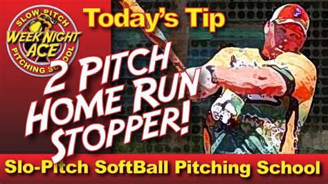 Maybe you would like to learn more about one of these? Slow Pitch Softball Pitching Tips - Giving Up Home Runs ...