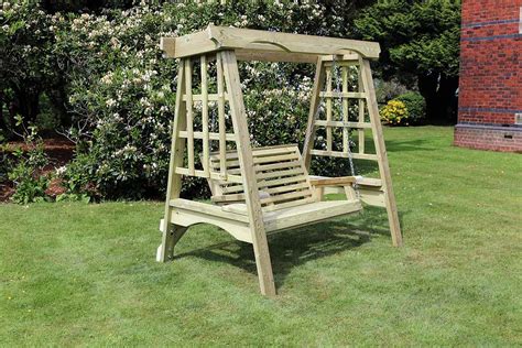 View our range of swings here. Highgate Wooden Garden Swing Seat - 2 Seater (HG119 ...