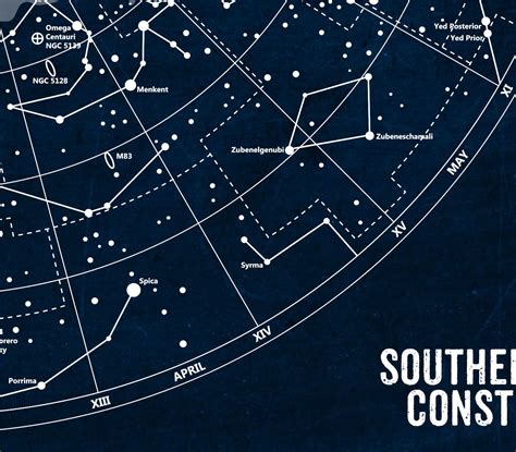 Stars Map Constellations Map Chalkboard Astronomy Poster Star Etsy Canada