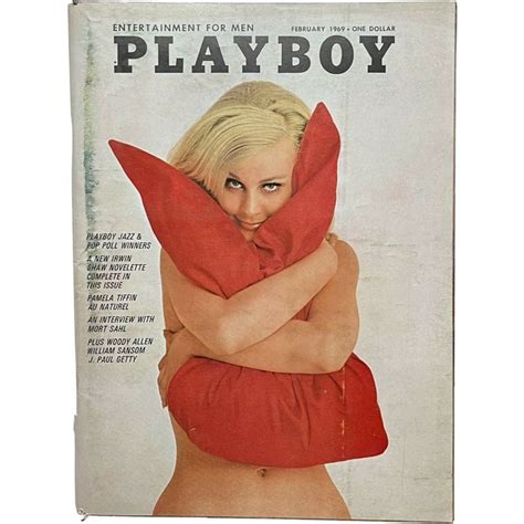 Playboy Magazine February Lorrie Menconi Pamela Tiffin On Ebid