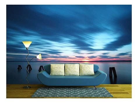 Wall26 Ocean Sunset Removable Wall Mural Self Adhesive Large