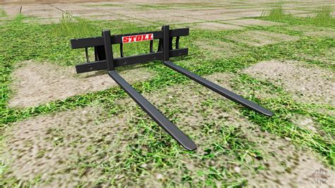 Stoll Long Pallet Fork Pour Farming Simulator