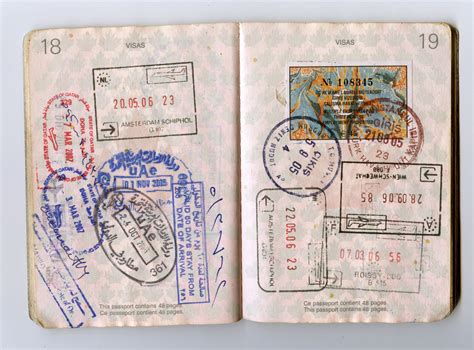 File Passport Stamps 18 19  Wikimedia Commons