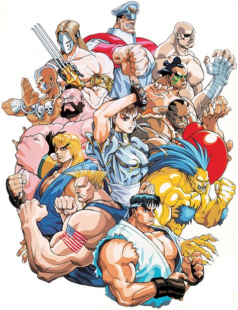 Street Fighter 2 Turbo Character Art Gallery Tfg