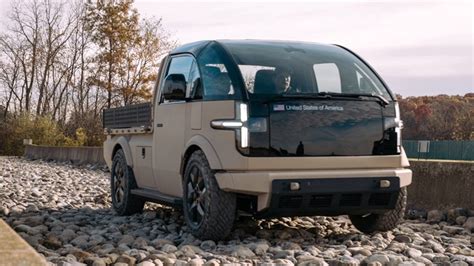 Us Army To Test Canoo Lightweight Ev Pickup Truck Translogistics