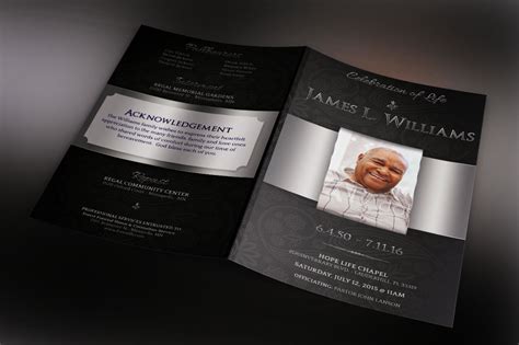 Remarkable Funeral Brochure Design Examples