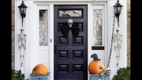 Spooky Halloween Decorations For Your Front Door Real Simple
