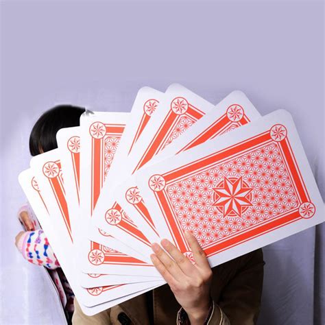Super Big Giant Jumbo Playing Cards Full Deck Huge Standard Print