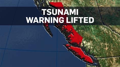 Tsunami Warning Today Tsunami Warning In Effect For Homer Following