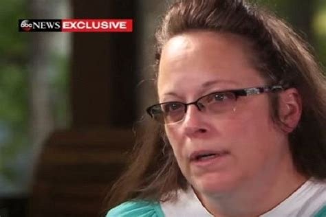 Kim Davis Who Refused To Issue Same Sex Marriage Licenses Is In