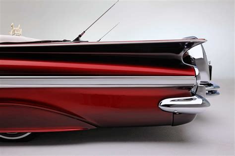 1959 Chevrolet Impala Convertible Rear Quarter Panel Side Trim Lowrider