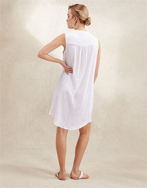 Linen Beach Dress Clothing Sale The White Company Uk