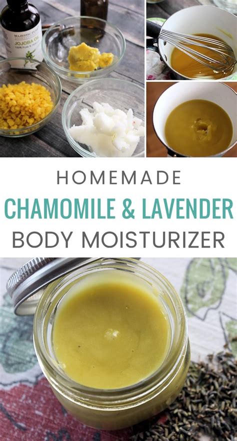 Best Homemade Moisturizer Recipe Chamomile And Lavender Moisturizer