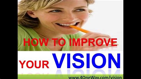 How To Improve Your Vision Sight Without Glasses Youtube