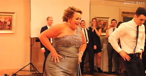 mom dances with her son during his wedding day but their routine is nothing like you ve