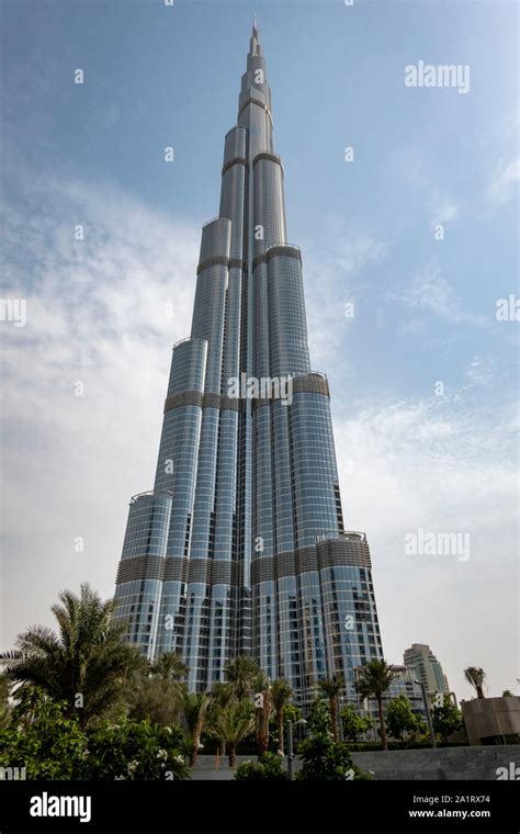 Burj Khalifa Dubai United Arab Emirates Stock Photo Alamy
