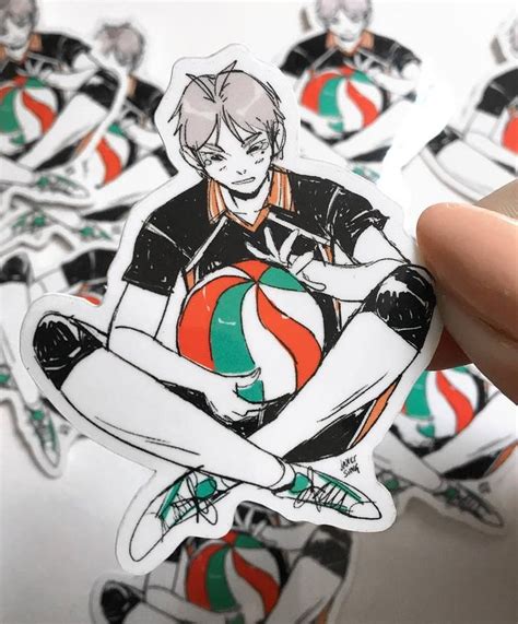 Sugawara Sticker Haikyuu Etsy Haikyuu Stickers Sugawara Haikyuu