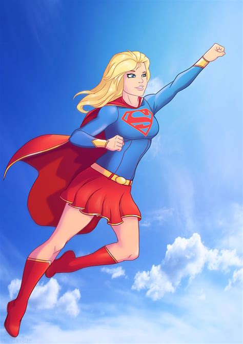Supergirl By Shamserg On Deviantart Supergirl Drawing Supergirl Comic