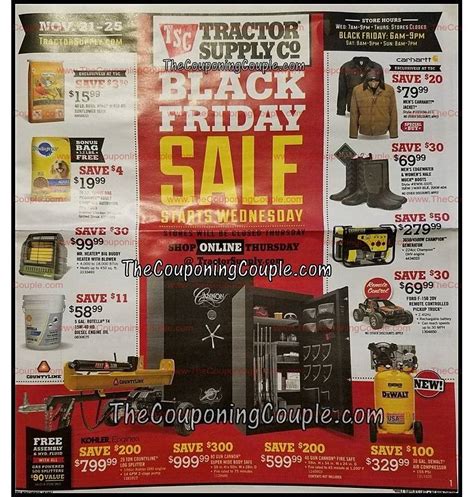Tractor Supply Co 2018 Black Friday Ad