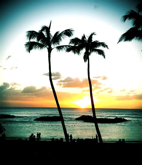 Sunset In Honolulu Dont Blink Again Camera Honolulu Oahu