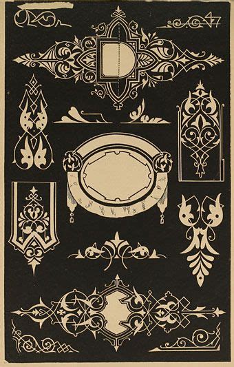 The Standard Scroll Book Art Deco Tattoo Card Art Gothic Design