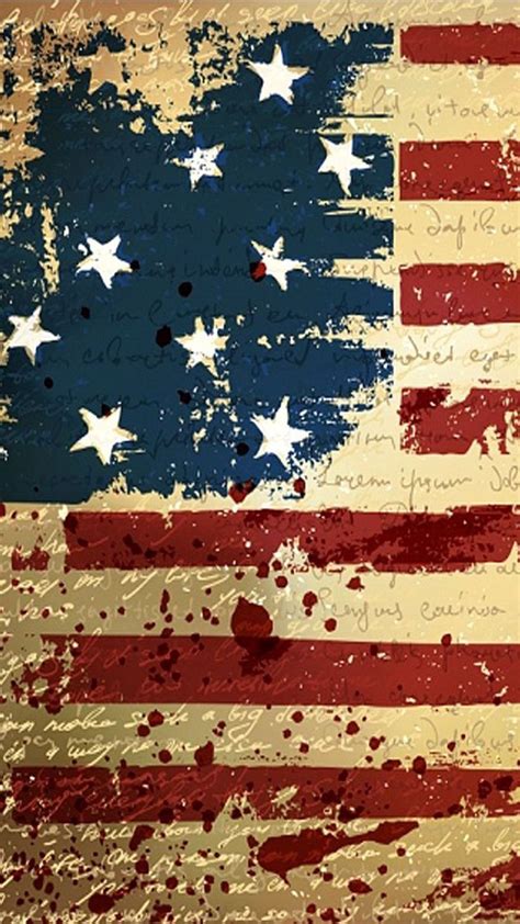 Vintage American Flag Wallpaper | American flag wallpaper, Usa flag