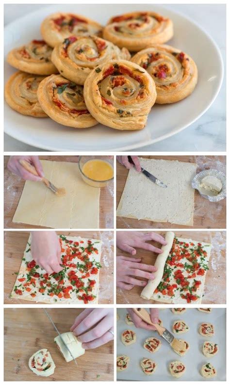 Pinwheel Recipes Stuffed Peppers Easy Puff Pastry