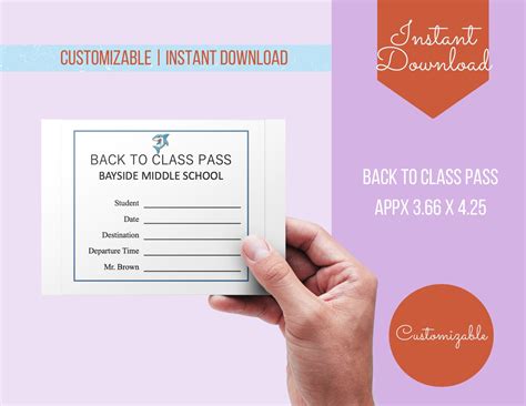 Classroom Pass