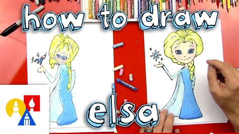 Https://techalive.net/draw/a Video Of How To Draw Elsa