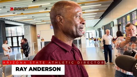 Breaking Arizona State Athletic Director Ray Anderson Comments On