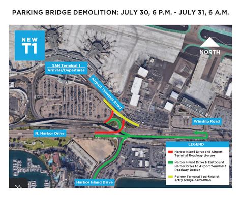 Watch Out San Diego Airport Terminal 1 Construction Detours Ahead